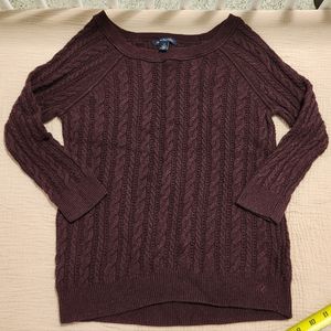 ‼️LAST CALL‼️American Eagle Sweater, Wine Red, Size Small